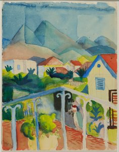  作： August Macke