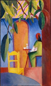 ターキッシュカフェ 作： August Macke