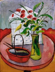 フォーゲルバウアー 作： August Macke
