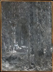 『フリシオフの誘惑』（『フリシオフのサガ』より） 作： August Malmström