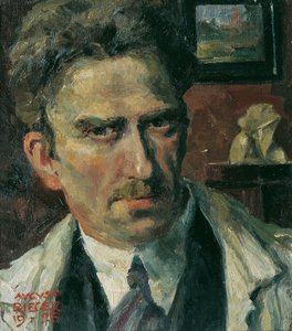 自画像 作： August Rieger