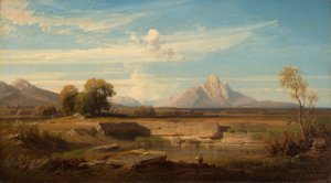山麓の風景 作： August Seidel