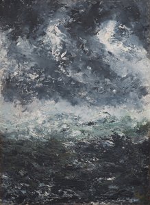 嵐の風景、1894 年。