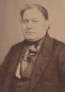 ピアニスト・作曲家のアメデ・メロー 1802-1874年の肖像。 作： Auguste Adolphe Bertsch
