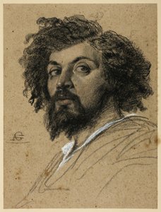 自画像 作： Auguste Barthelemy Glaize