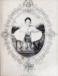 ジャン＝ガスパール・ドゥビュロー（ピエロ役）1845年 作： Auguste Bouquet