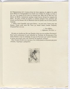 フレデリック・ミストラルの回想録：放浪者（223ページ） 作： Auguste Brouet