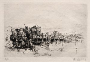 歩道橋 作： Auguste Brouet