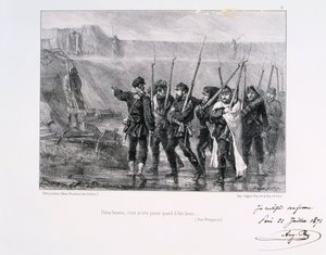 天候の良い日は2時間も速い、Siege of Paris、1870-1871 1871 作： Auguste Bry