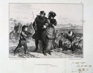 レプチマルシャンドゥバス、パリ包囲戦、日仏戦争、1871年1月1872年1月 作： Auguste Bry