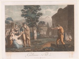 ウィレム・テルがハンドブックに出会った Guillaume-Tell (オブジェクトのタイトル) 作： Auguste Claude Simon Legrand