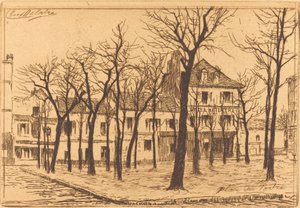テルトル広場 作： Auguste Delâtre