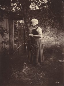 農民、c。 1870年。 作： Auguste Giraudon