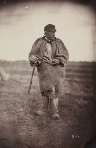 杖を持つ男 作： Auguste Giraudon