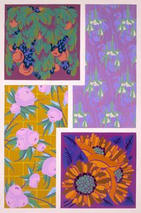 「フォームと色」からのプレート11、1930年頃 作： Auguste H. Thomas