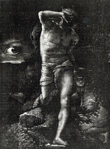 良心またはビクターユーゴー作「ラレジェンドデシークル」（1802-85年） 作： Auguste Joliet