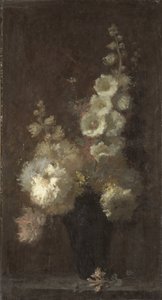 花のある静物 作： Auguste Jouve