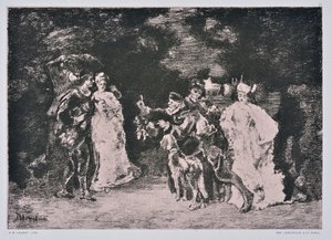 ダンス賞（作画） 作： Auguste Lauzet