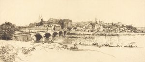 アンジェ - パノラマ ビュー アンジェ - パノラマ ビュー、1912 年。 作： Auguste Lepere