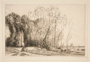 美しい朝 作： Auguste Lepere