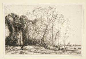 美しい朝 作： Auguste Lepere