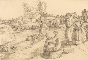 ヴァンデーン湿地の埋葬 ヴァンデーン湿地の埋葬、1901年。 作： Auguste Lepere