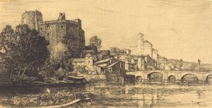 クリッソン ローワー ロワール、1909 年。 作： Auguste Lepere