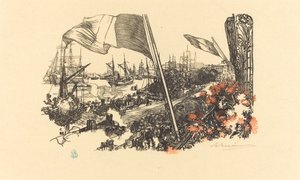 献身ページ 作： Auguste Lepere