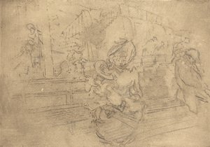 グリニッジへの出発 グリニッジへの出発、1891年。 作： Auguste Lepere