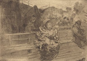 グリニッジへの出発 グリニッジへの出発、1891年。 作： Auguste Lepere