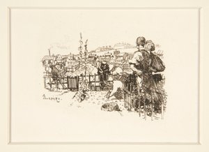 園芸 作： Auguste Lepere
