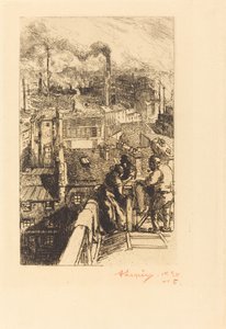 ゴブリン地区 作： Auguste Lepere