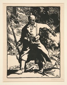 1914年の戦争からのプロイセンの兵士、最初のシリーズ、no. 10