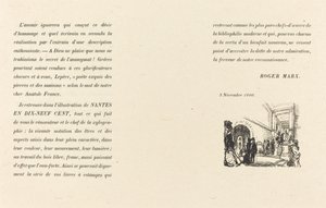 序文、1900 年発行。 作： Auguste Lepere