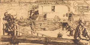 ウォッシュハウス ウォッシュハウス、1891年。 作： Auguste Lepere