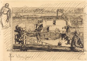 ウォッシュハウス ウォッシュハウス、1891年。 作： Auguste Lepere