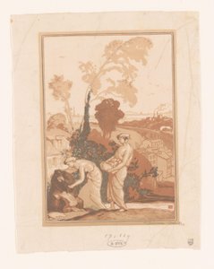 音楽と詩は芸術家を助ける La Musique et la Poesie secourant les Artistes