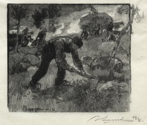 ヘザーディガーズ 作： Auguste Louis Lepère