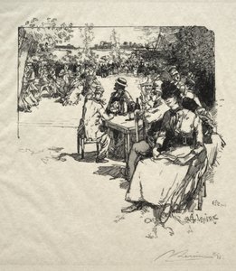 ボール アット ポワン デュ ジュール 作： Auguste Louis Lepère