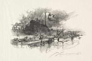 漂白 作： Auguste Louis Lepère