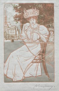 パリ年鑑、1897年：夏 作： Auguste Louis Lepère