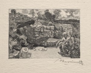 採石場のロッジ 作： Auguste Louis Lepère