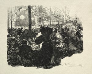 7月14日、ベルヴィル通り、午前10時 作： Auguste Louis Lepère