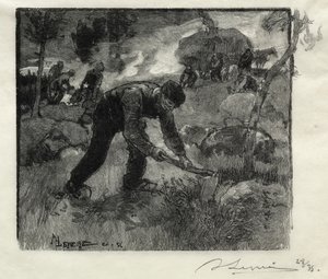 ヘザーディガーズ 作： Auguste Louis Lepère