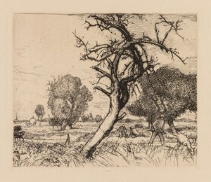 オーギュストルペール：ルポミエモルピカルディ、1913年。 作： Auguste Louis Lepère