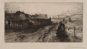 要塞で、ポルトドゥベルサイユ、1890年。
