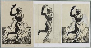 アンティゴラス・ジャイアンツの勝者ブラド 作： Auguste Louis Lepère
