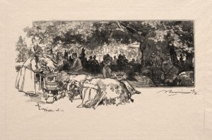 Cantine de la Mere Pichard、1888年。