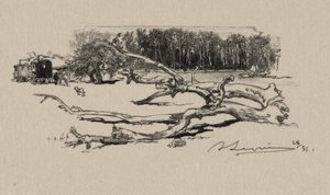 とげの交差点 作： Auguste Louis Lepère