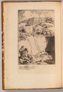 8月ルペール展カタログ：口絵 作： Auguste Louis Lepère